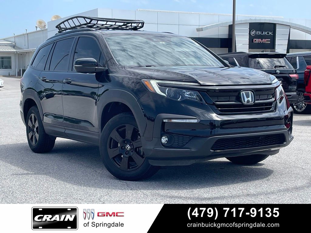 Crystal Black Pearl 2022 Honda Pilot SUV / Crossover All-Wheel Drive 9-Speed Automatic