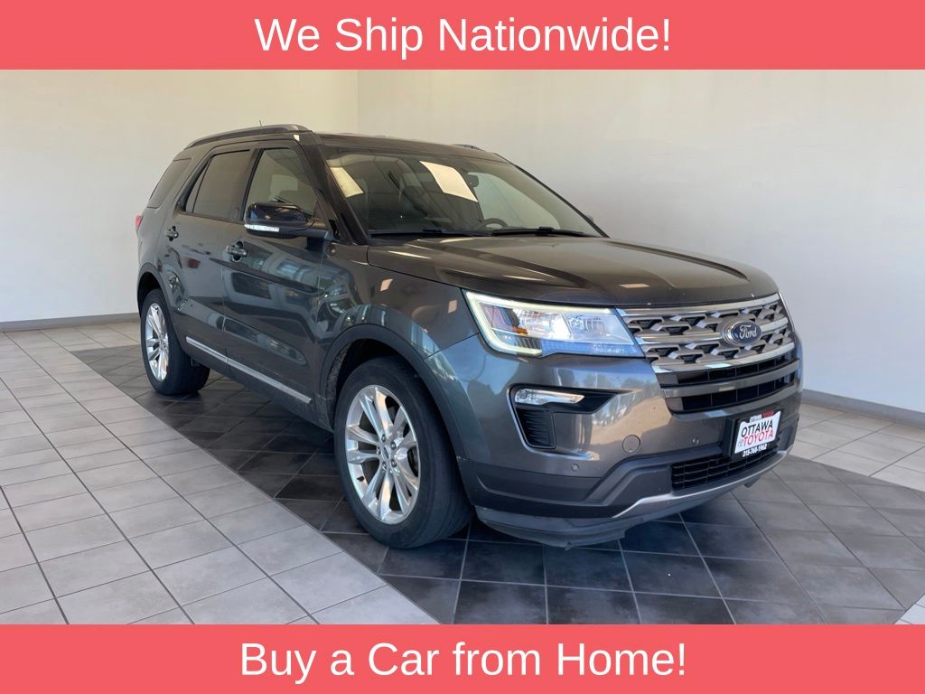 Gray (Magnetic Metallic) 2018 Ford Explorer SUV / Crossover All-Wheel Drive 6-Speed Automatic