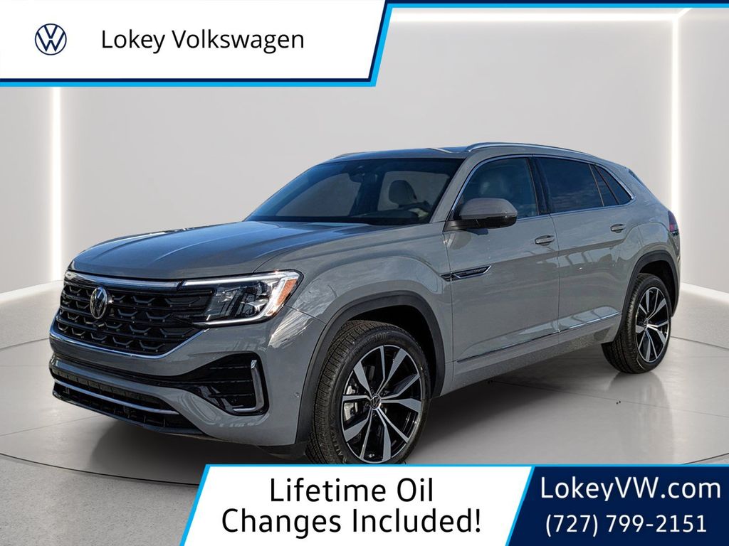 PURE GRAY 2026 Volkswagen Atlas Cross Sport SUV / Crossover All-Wheel Drive 8-Speed Automatic