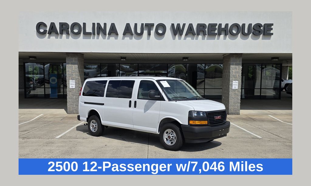 Summit White 2024 GMC Savana Van Rear-Wheel Drive 8-Speed Automatic Overdrive