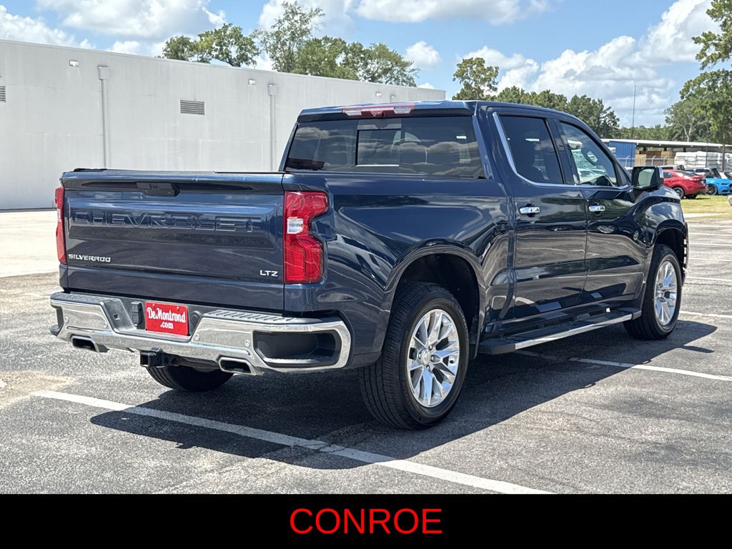 2022 Chevrolet Silverado 1500 LTD LTZ Blue at DeMontrond Gulf Freeway