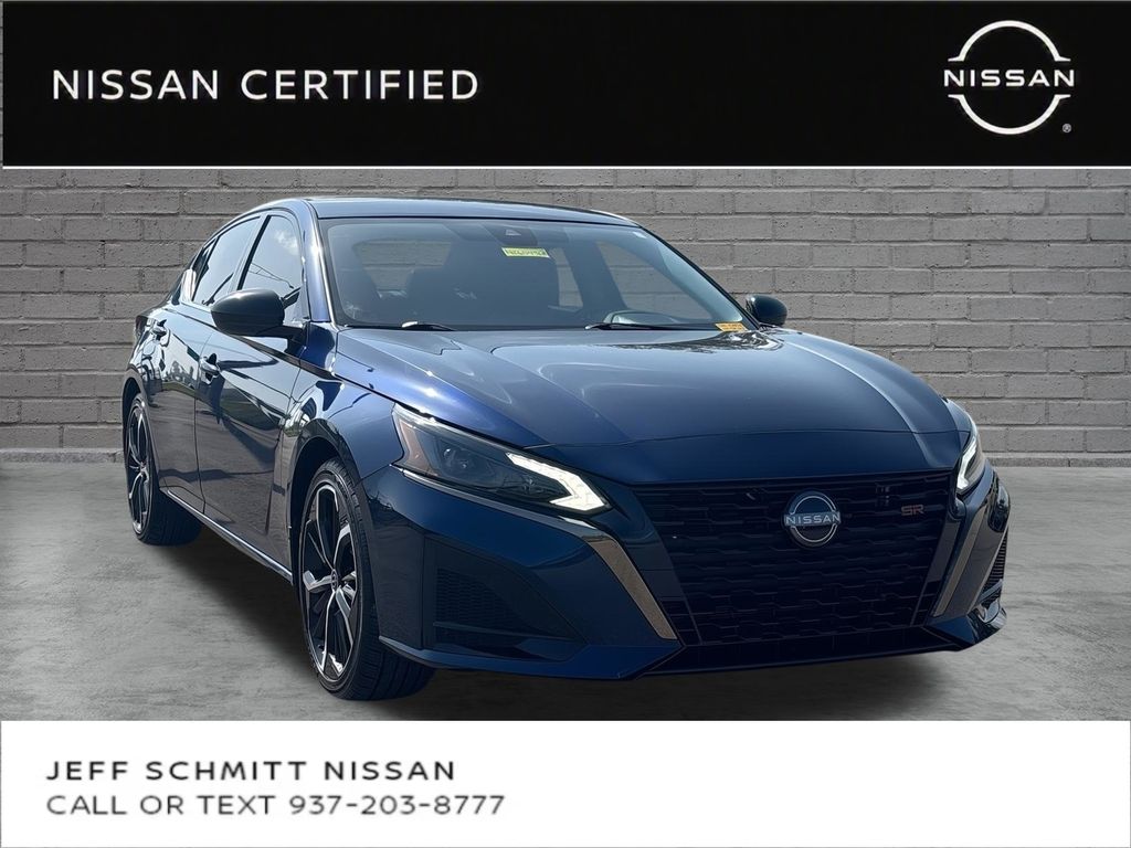 Deep Blue Pearl 2023 Nissan Altima Sedan Front-Wheel Drive Continuously Variable Transmission