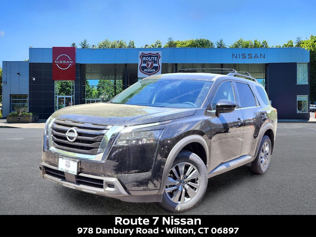 Super Black 2025 Nissan Pathfinder SV 4WD SUV / Crossover All-Wheel Drive 9-Speed Automatic