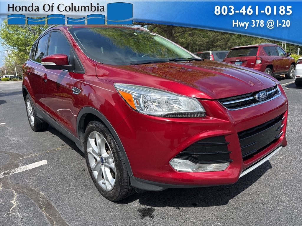 Ruby Red Metallic 2016 Ford Escape Titanium FWD SUV / Crossover Front-Wheel Drive 6-Speed Automatic