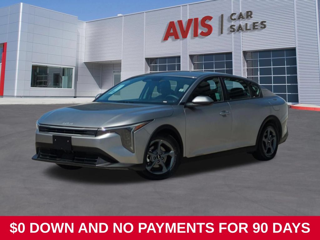 Steel Gray 2025 Kia K4 Sedan Front-Wheel Drive Continuously Variable Transmission