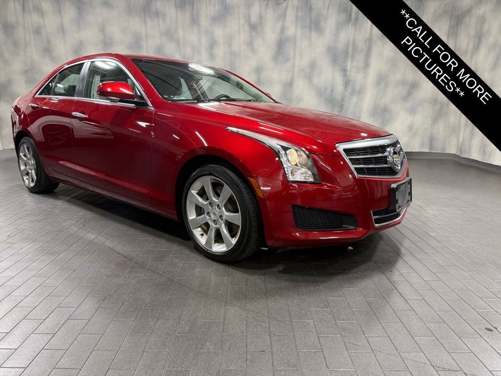 Red Obsession Tintcoat 2014 Cadillac ATS 3.6L Luxury AWD Sedan All-Wheel Drive 6-Speed Automatic