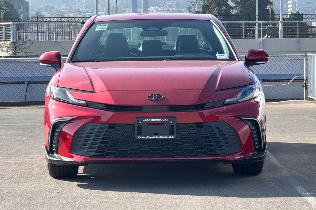 New 2026 Red Toyota SE image 3