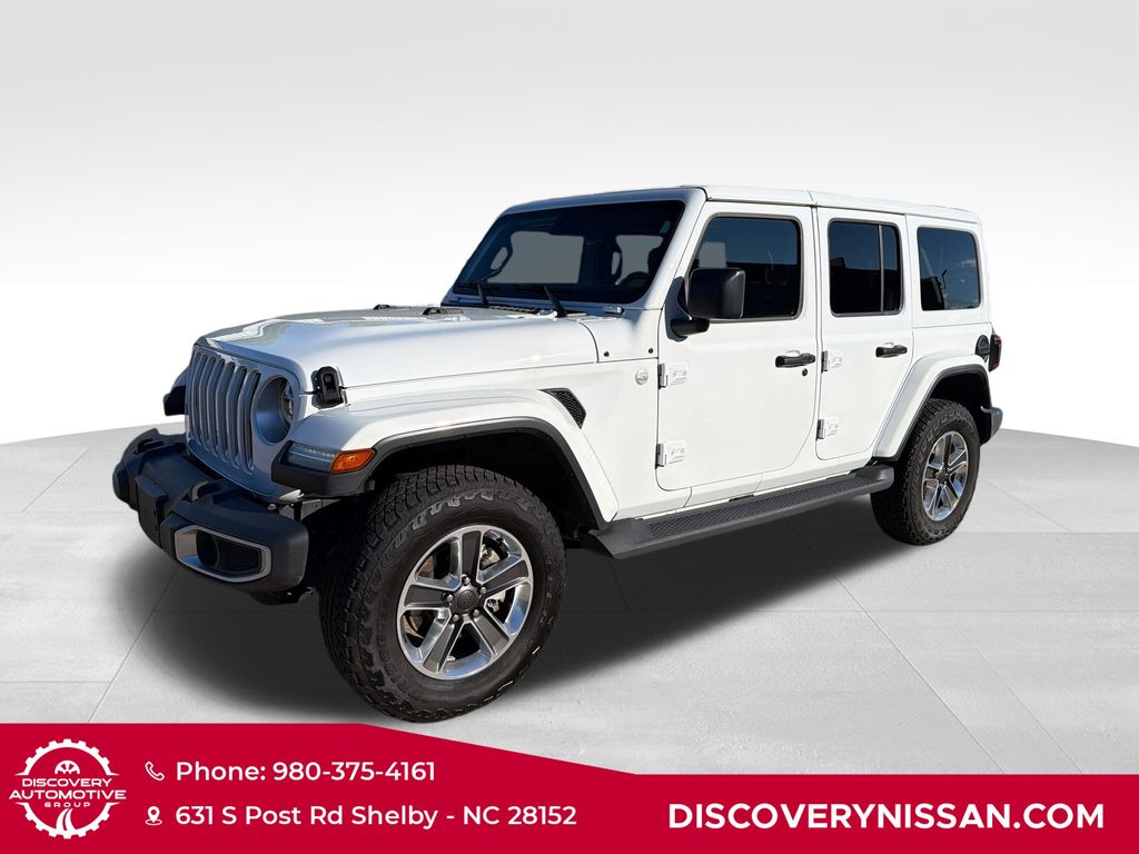 Bright White Clearcoat 2020 Jeep Wrangler SUV / Crossover Four-Wheel Drive 8-Speed Automatic