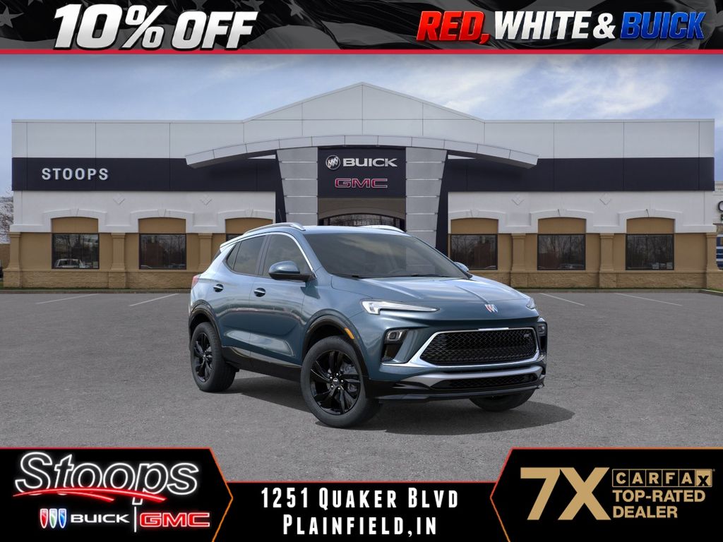 Ocean Blue Metallic 2026 Buick Encore GX SUV / Crossover All-Wheel Drive 9-Speed Automatic