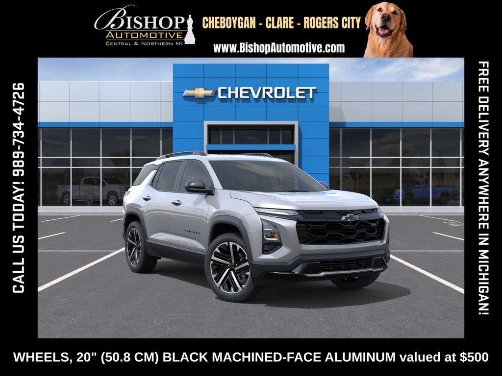 Sterling Gray Metallic 2026 Chevrolet Equinox RS AWD SUV / Crossover Four-Wheel Drive 8-Speed Automatic