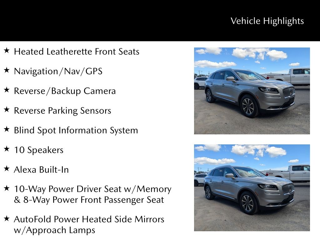 2022 Lincoln Nautilus Standard