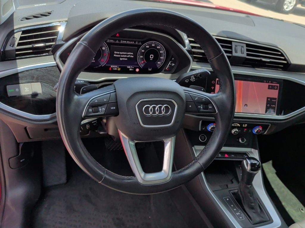 2021 Audi Q3 Premium Plus Red at Autostrade