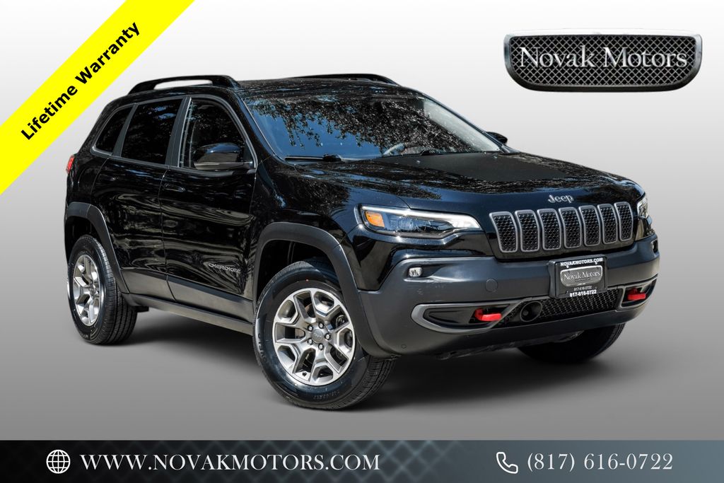 used 2022 Jeep Cherokee car, priced at $25,800