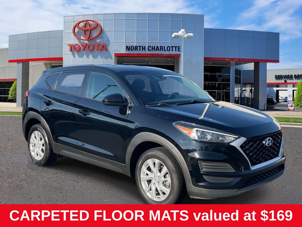 Black Noir Pearl 2021 Hyundai Tucson SUV / Crossover Front-Wheel Drive 6-Speed Automatic