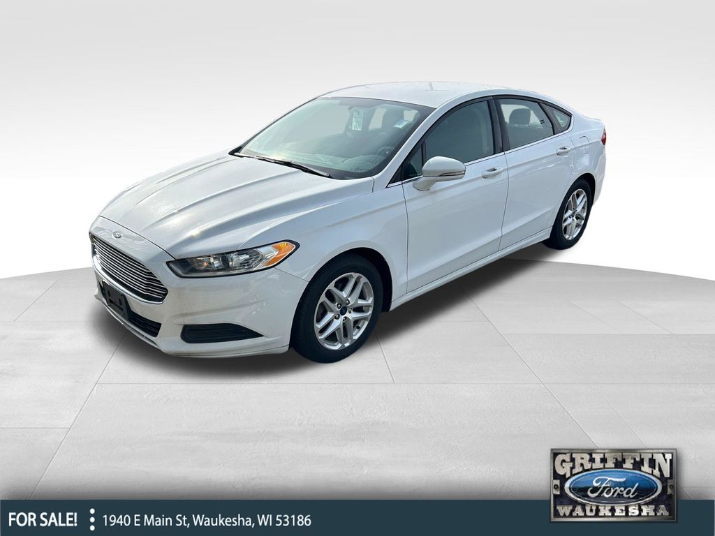 Oxford White 2016 Ford Fusion SE Sedan Front-Wheel Drive 6-Speed Automatic
