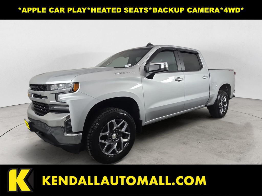 Pre-Owned 2021 Chevrolet Silverado 1500 LT 4WD 4D Crew Cab