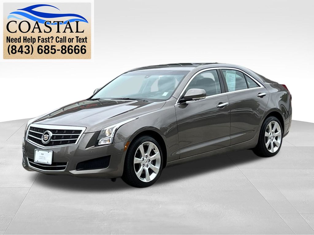 2014 Cadillac ATS 2.0L Turbo Luxury Gray at Stokes Honda North
