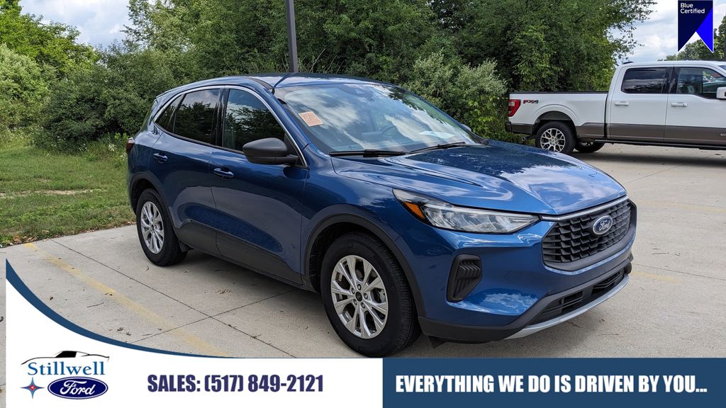 Blue Metallic 2023 Ford Escape SUV / Crossover Front-Wheel Drive 8-Speed Automatic