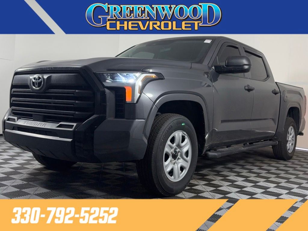 Magnetic Gray Metallic 2023 Toyota Tundra Pickup Truck Four-Wheel Drive Automatic