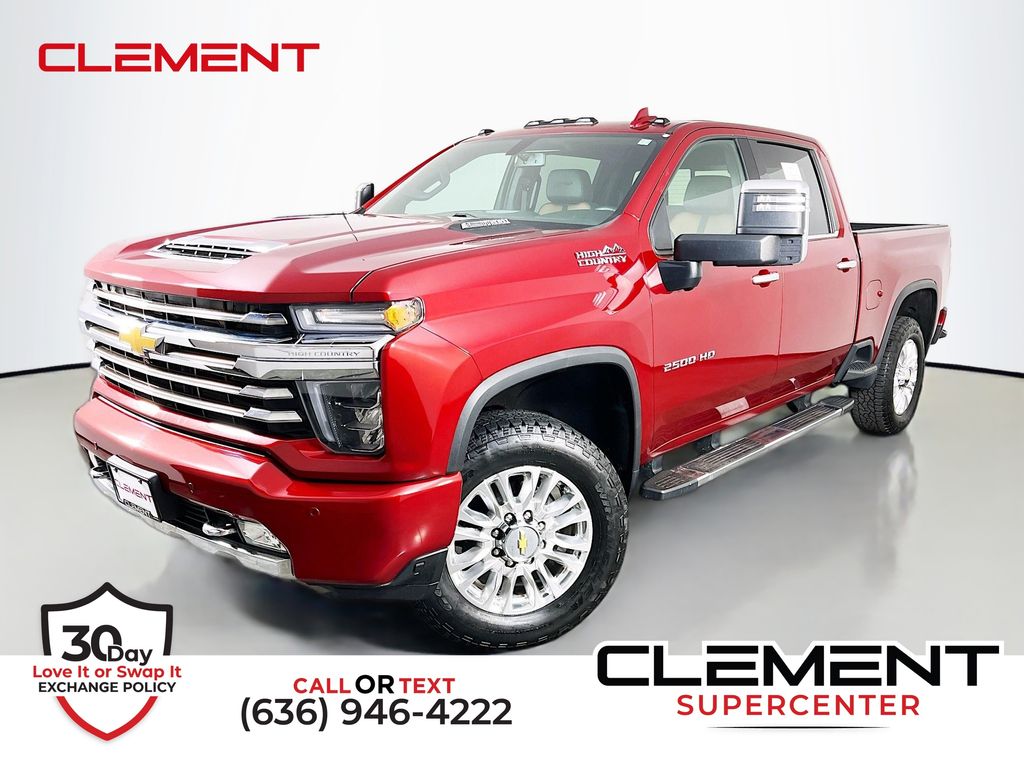 Cherry Red Tintcoat 2023 Chevrolet Silverado 2500HD Pickup Truck Four-Wheel Drive Automatic