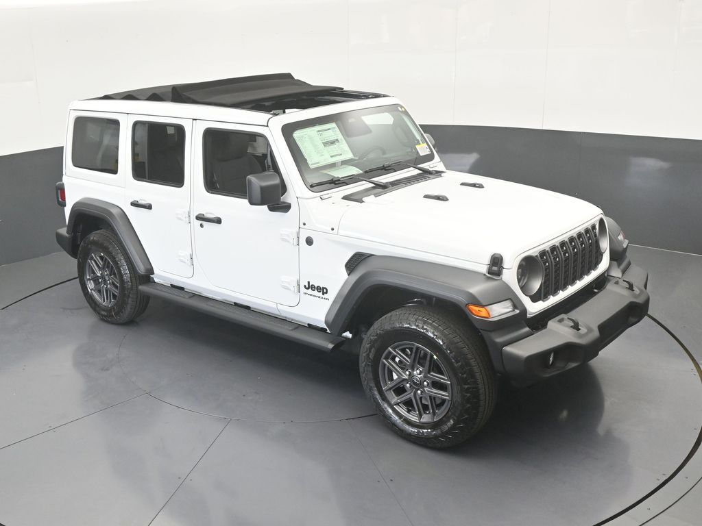 New 2026 Bright White Clearcoat Jeep Sport S image 50