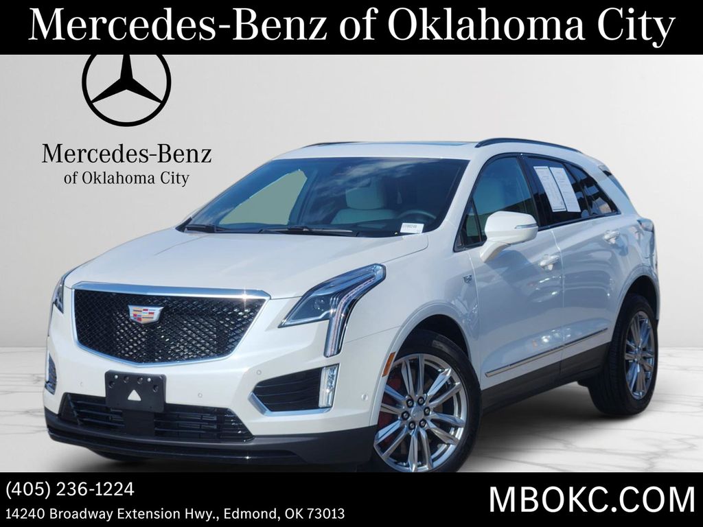 Crystal White Tricoat 2023 Cadillac XT5 SUV / Crossover Four-Wheel Drive 9-Speed Automatic