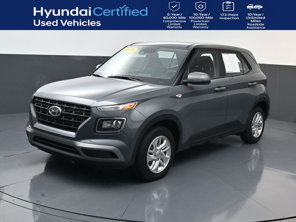 Gray 2026 Hyundai Venue SUV / Crossover Front-Wheel Drive Continuously Variable Transmission