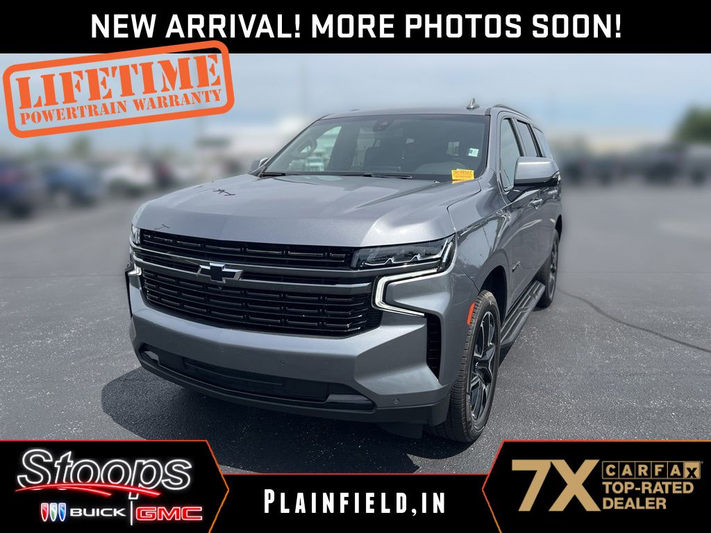 Gray (Satin Steel Metallic) 2022 Chevrolet Tahoe SUV / Crossover Four-Wheel Drive