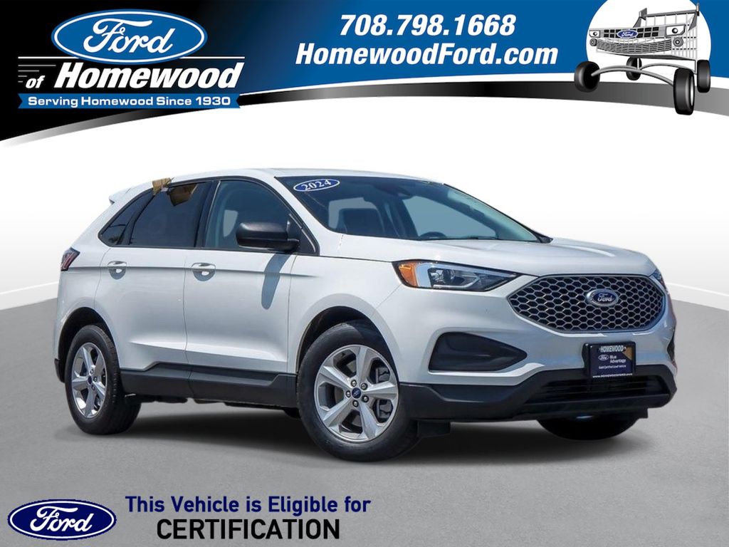 Oxford White 2024 Ford Edge SUV / Crossover All-Wheel Drive 8-Speed Automatic