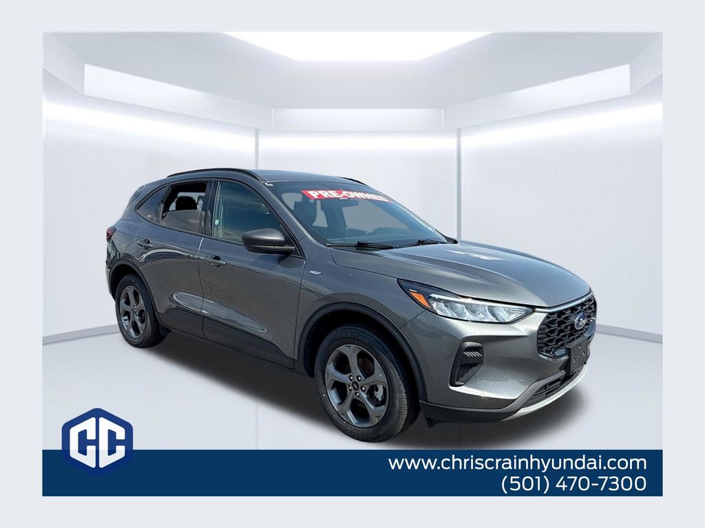 Gray Metallic 2025 Ford Escape SUV / Crossover All-Wheel Drive 8-Speed Automatic