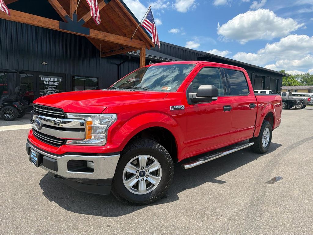Red 2019 Ford F-150 Pickup Truck 6-Speed Automatic