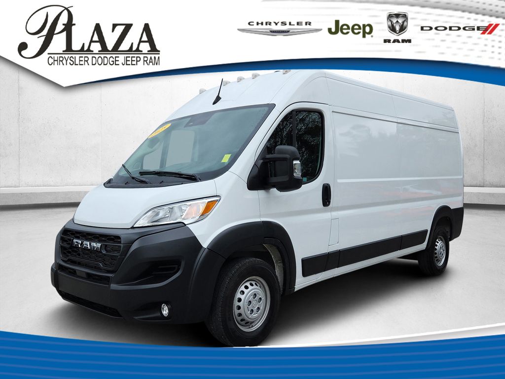 Bright White Clearcoat 2025 RAM ProMaster Van 9-Speed Automatic
