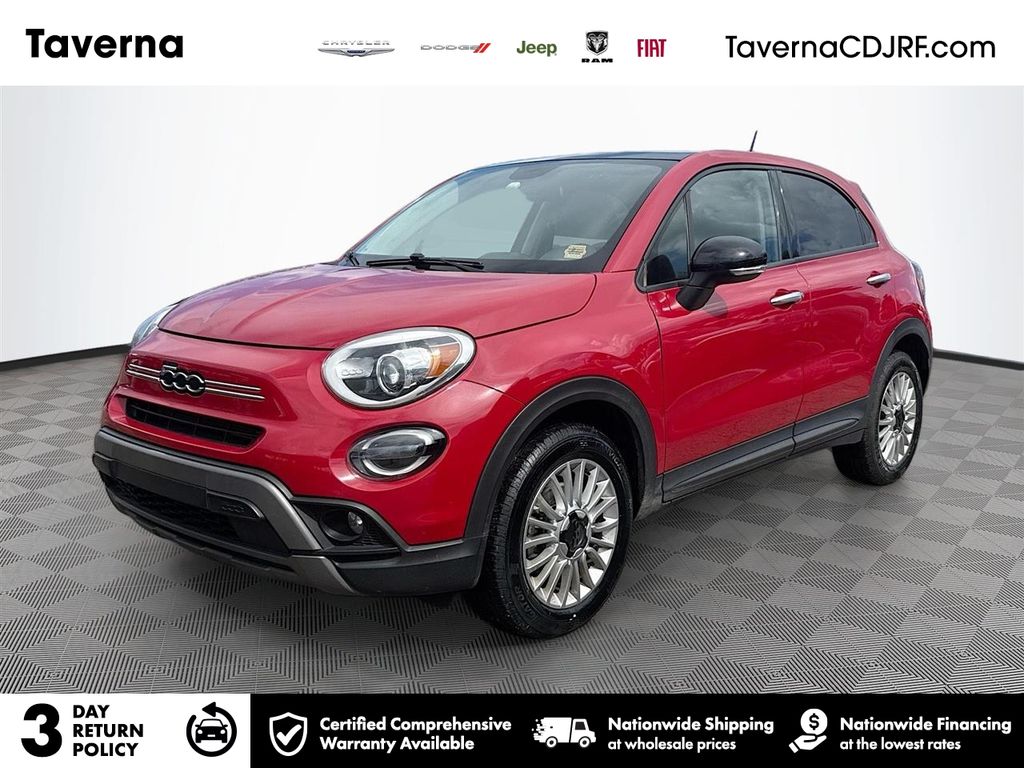 Red 2022 FIAT 500X SUV / Crossover All-Wheel Drive 9-Speed Automatic