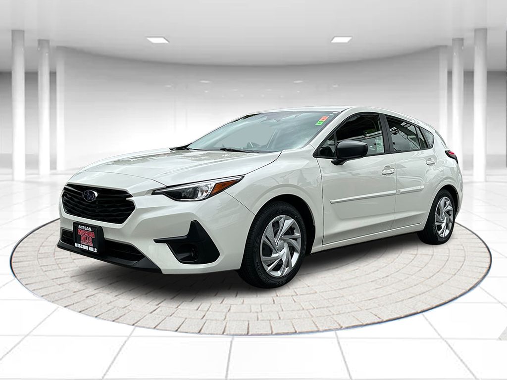 Crystal White Pearl 2024 Subaru Impreza Wagon All-Wheel Drive Continuously Variable Transmission