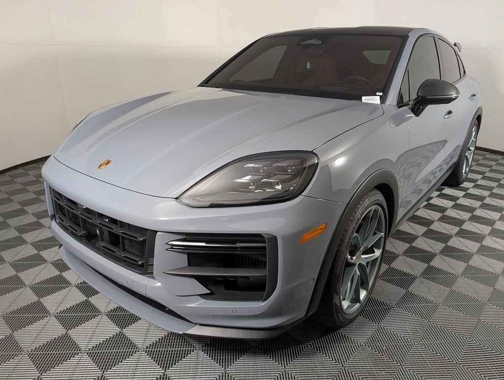 Gray (Arctic Grey) 2026 Porsche Cayenne Turbo GT AWD SUV / Crossover All-Wheel Drive 8-Speed Automatic