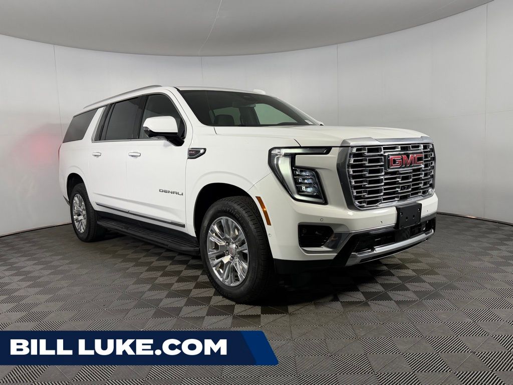 Summit White 2025 GMC Yukon XL Denali 4WD SUV / Crossover Four-Wheel Drive
