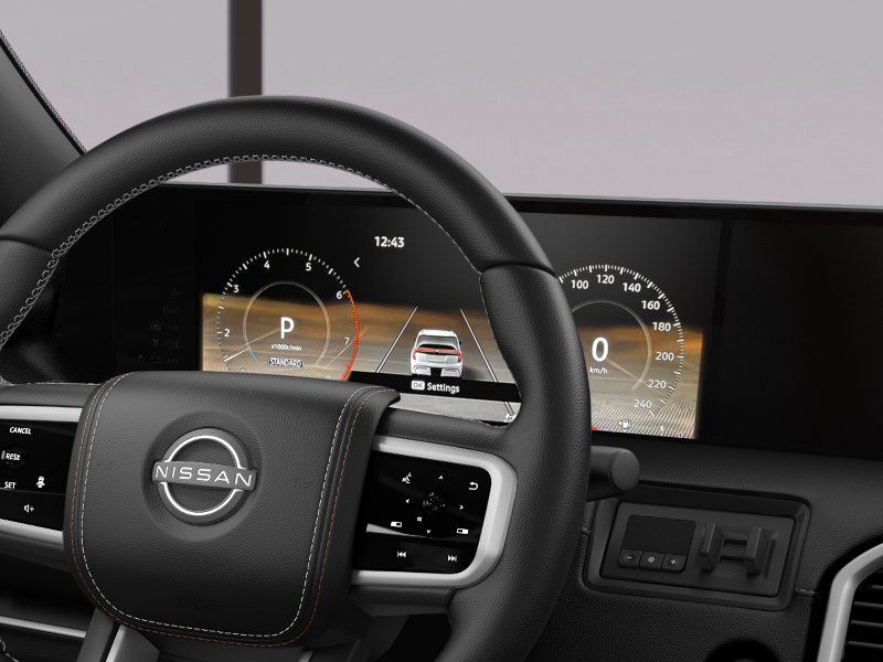 2026 Nissan Armada Platinum Reserve White at John Sisson Motors