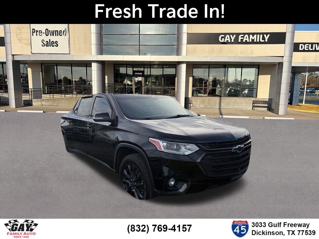 Black Metallic 2021 Chevrolet Traverse SUV / Crossover Front-Wheel Drive 9-Speed Automatic