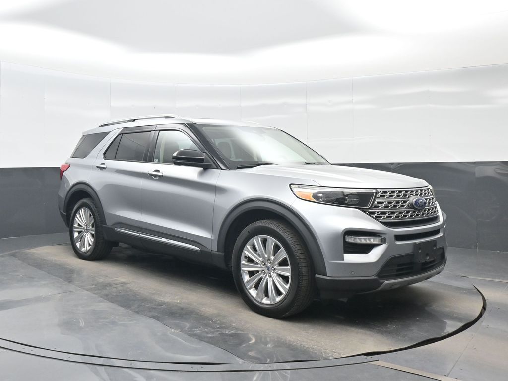 2020 Ford Explorer Limited Silver at Matthews Motors of Wilmington