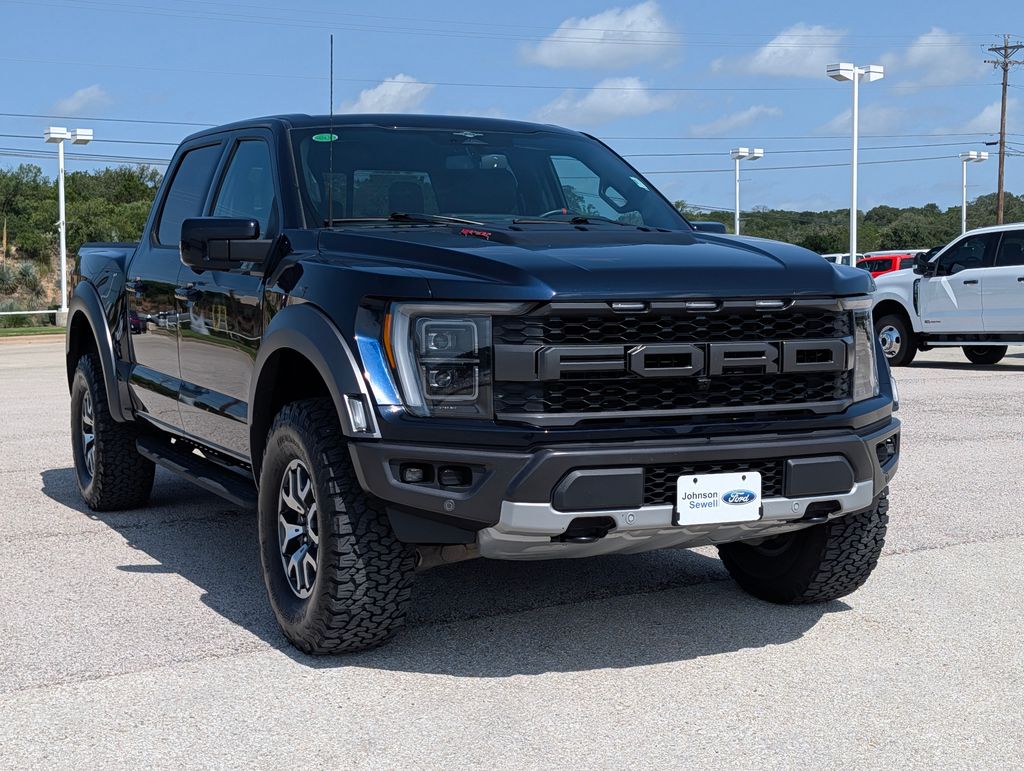Blue Metallic 2023 Ford F-150 Pickup Truck Four-Wheel Drive Automatic