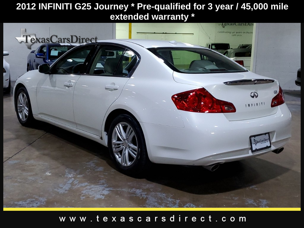 2012 INFINITI G25 Journey 11