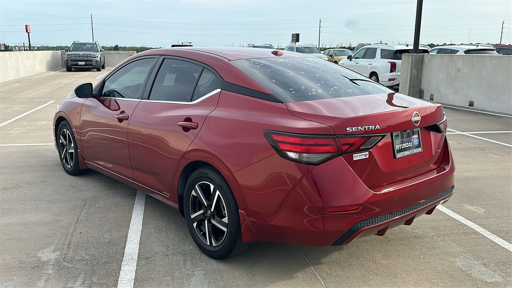 2024 Nissan Sentra SV Red at Classic Elite Chevrolet Sugar Land