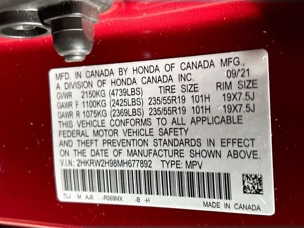 2021 Honda CR-V Touring