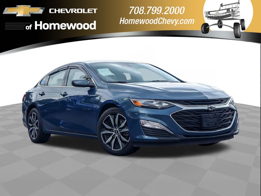 Lakeshore Blue Metallic 2024 Chevrolet Malibu Sedan Front-Wheel Drive Continuously Variable Transmission