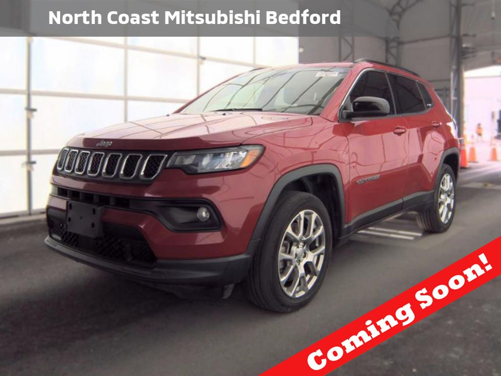 Redline Pearlcoat 2023 Jeep Compass Latitude Lux 4WD SUV / Crossover Four-Wheel Drive 8-Speed Automatic