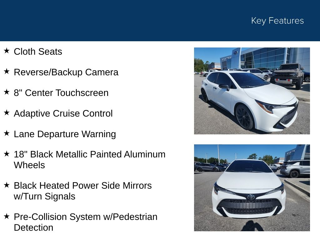 2022 Toyota Corolla Hatchback SE Nightshade Edition