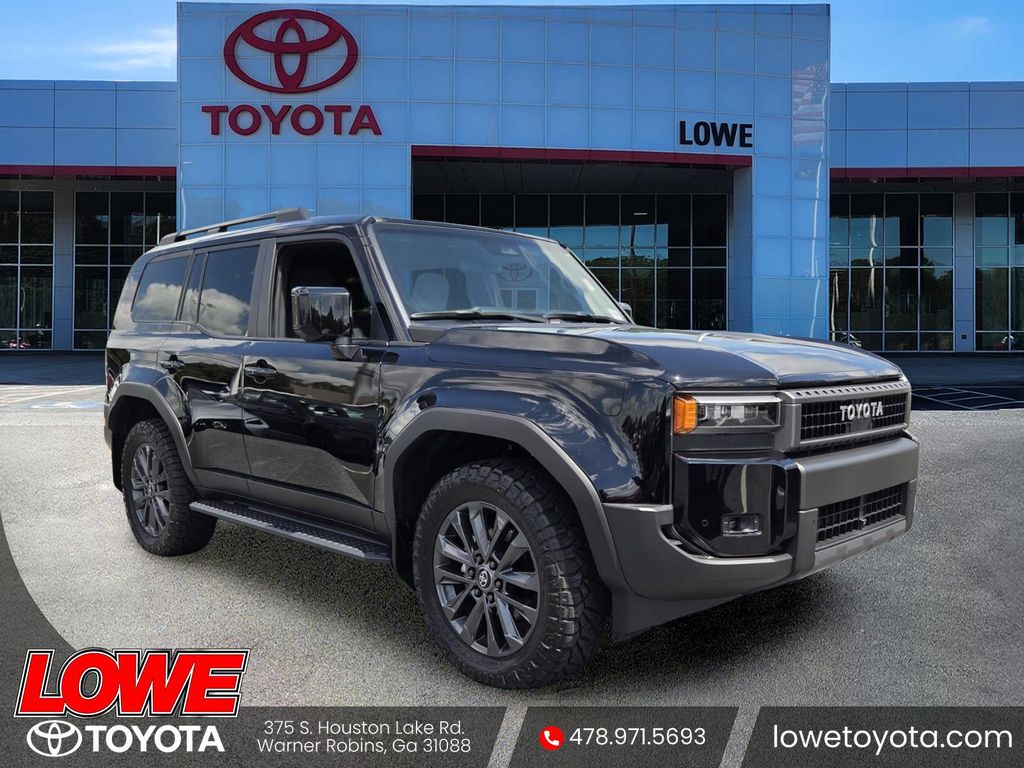 Black 2025 Toyota Land Cruiser 4WD SUV / Crossover Four-Wheel Drive 8-Speed Automatic