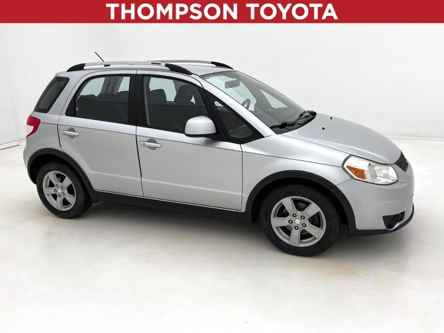 Silver 2010 Suzuki SX4 Touring Crossover AWD SUV / Crossover All-Wheel Drive Continuously Variable Transmission