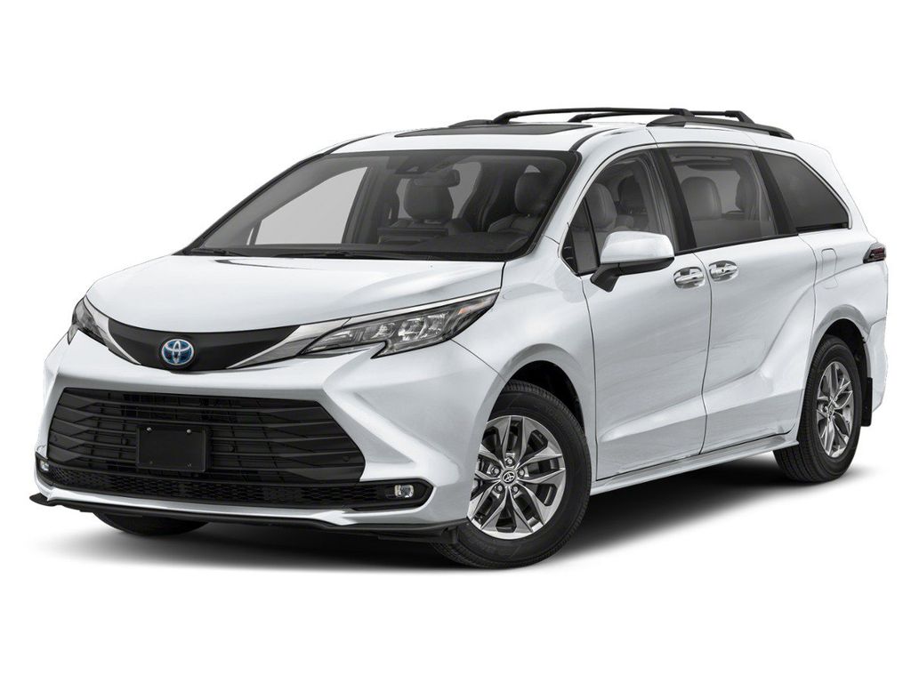 Midnight Black 2026 Toyota Sienna Minivan All-Wheel Drive Continuously Variable Transmission