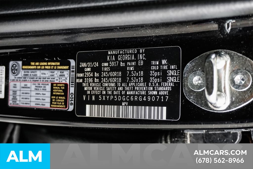 Used 2024 Black Kia SX-Prestige X-Pro image 61